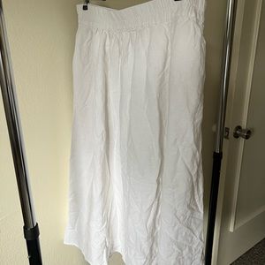 A NEW DAY Linen Skirt